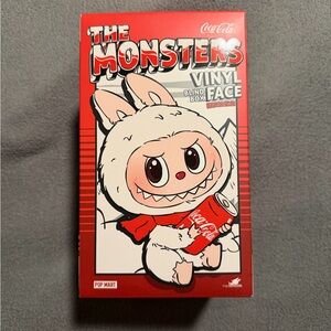 Authentic Pop Mart The MONSTERS Coca-Cola Series Vinyl Face Blind Box